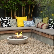 Fire Pit for outdoor living in winter